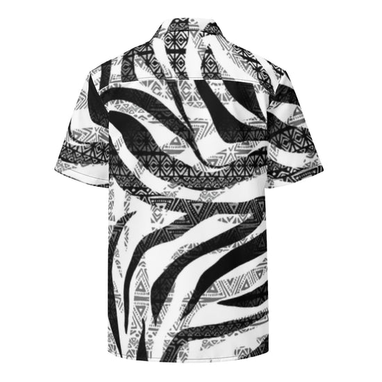 Maadish | Tribal Striped Shirt
