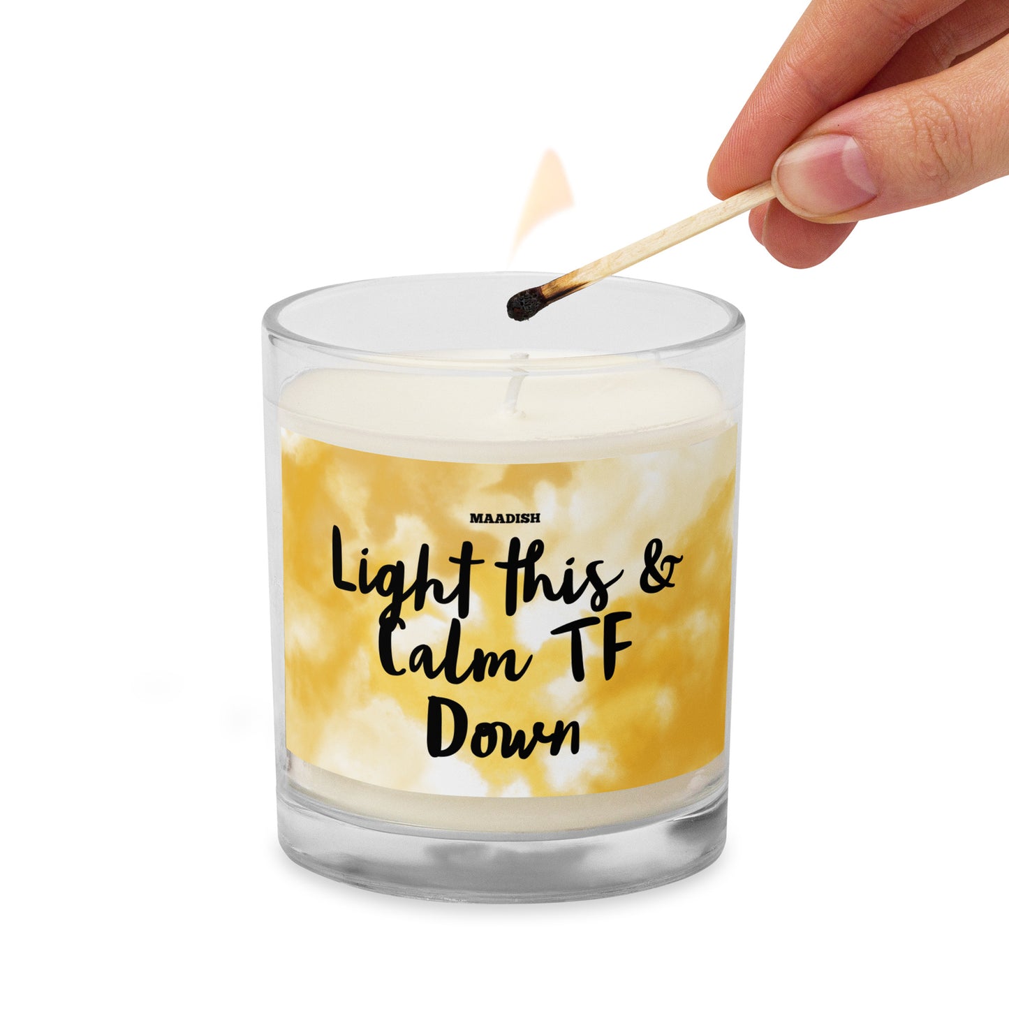 Maadish | Light This Glass Candle Jar