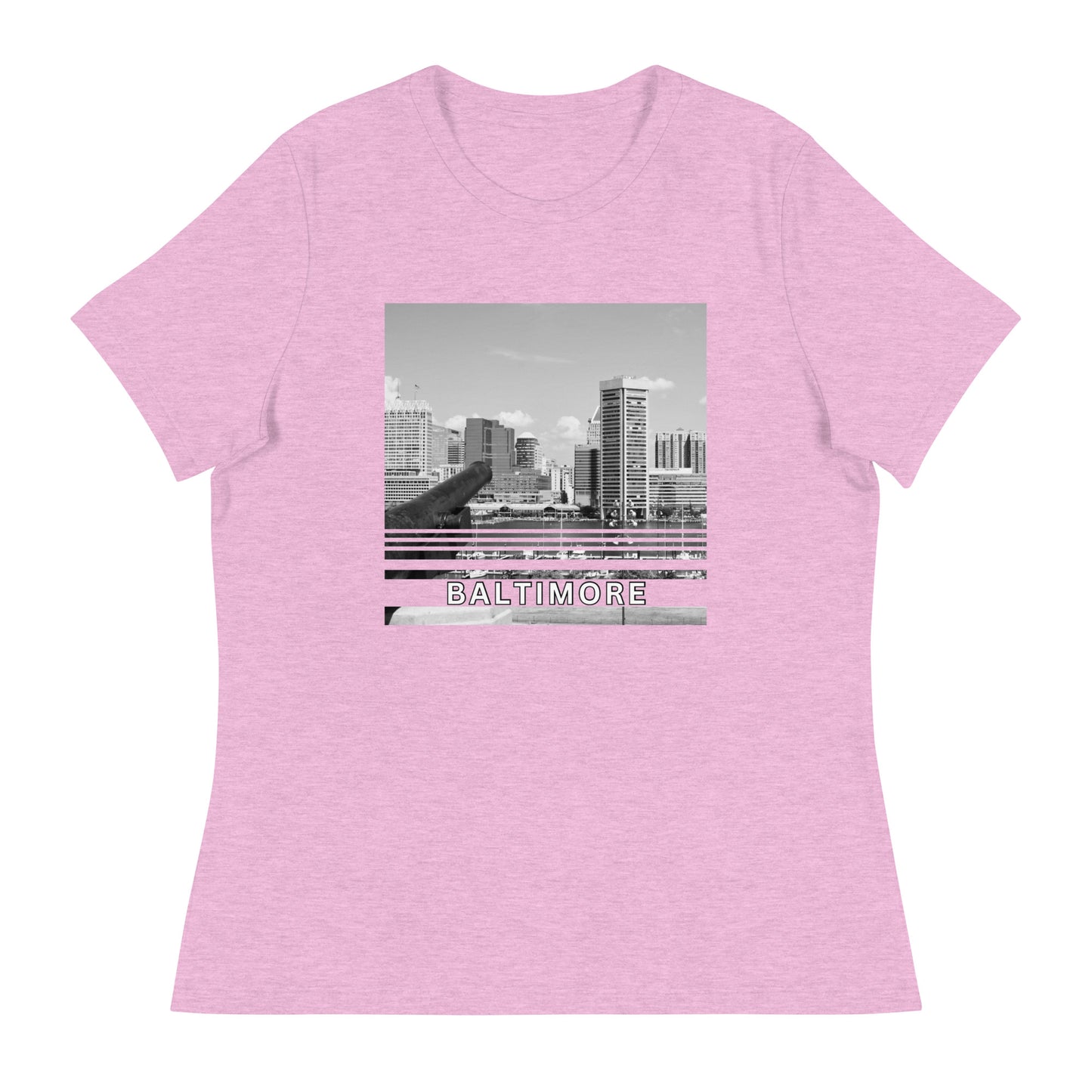 Maadish | Pink Baltimore T-Shirt