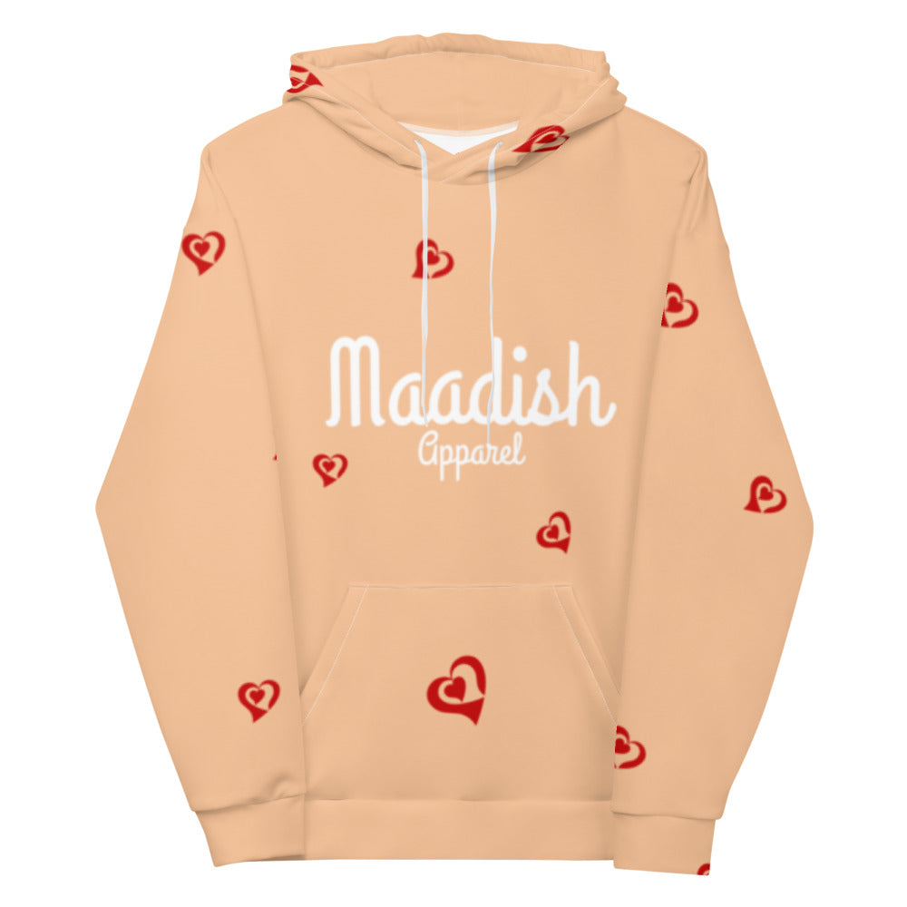 Maadish | Nude Heart Hoodie
