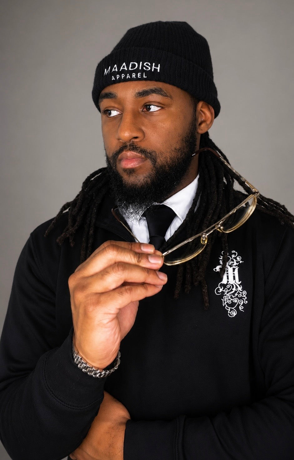 Regal Crest Black Quarter-Zip Fleece