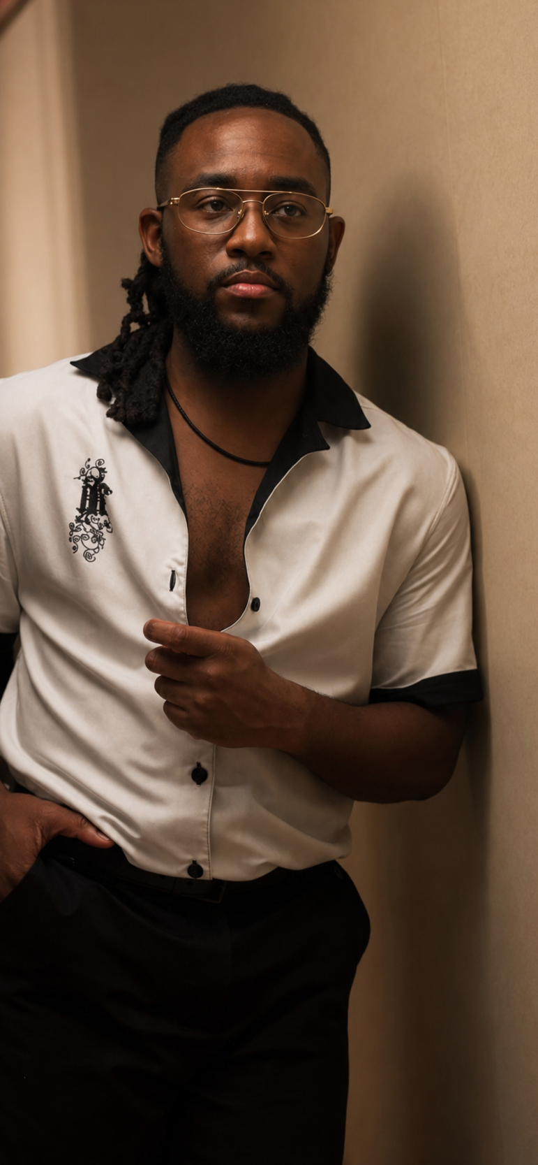 Maadish | Summit White Button Up