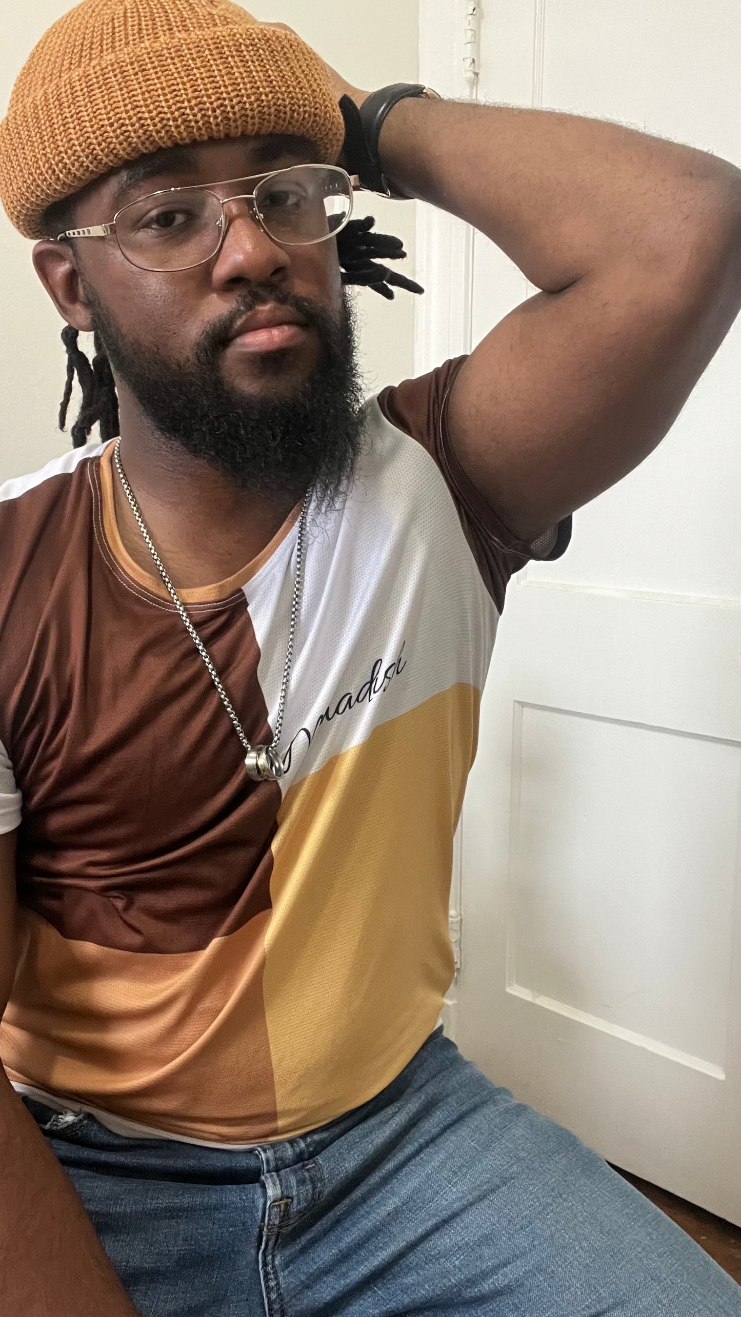 Maadish | Multi-Brown Tee