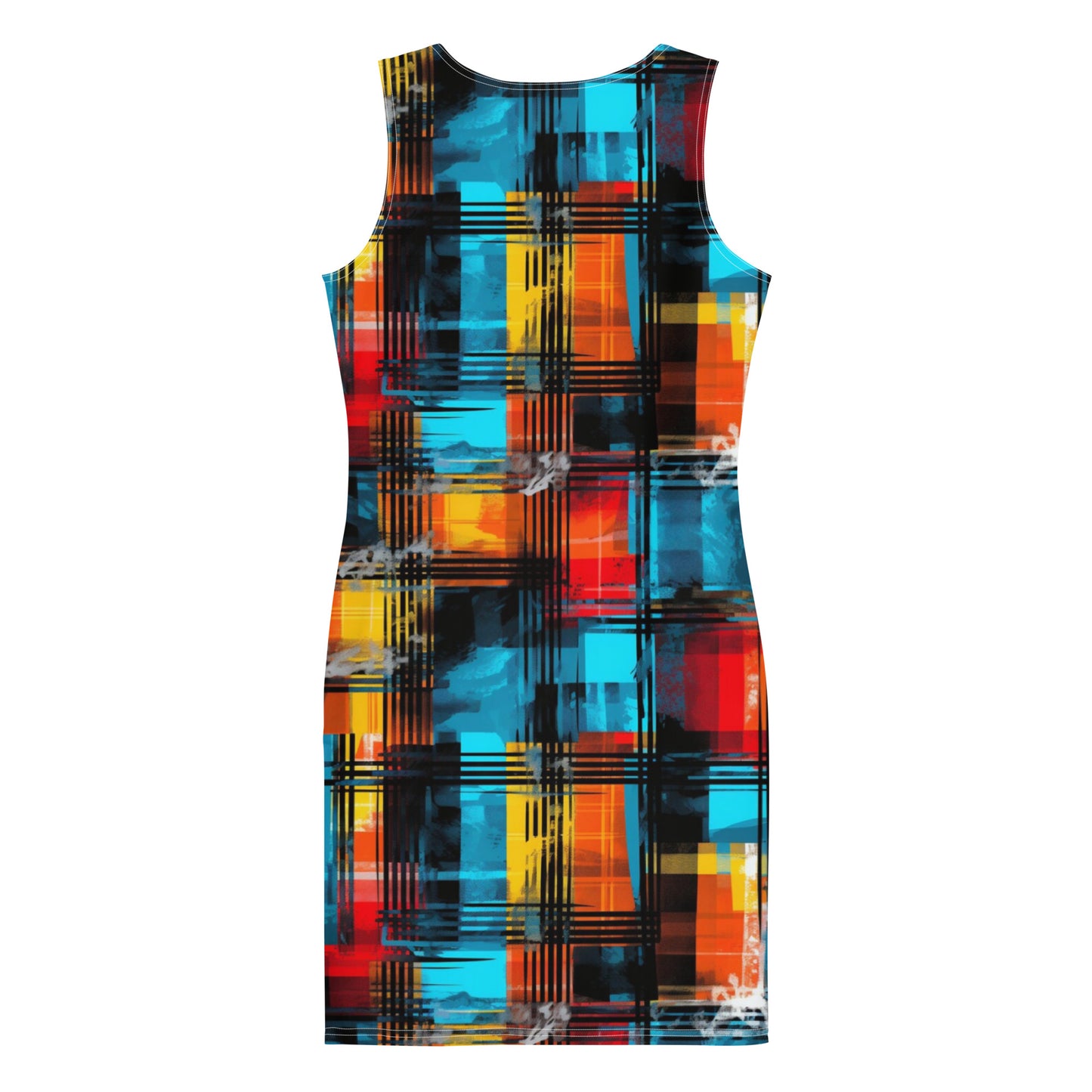 Maadish | Multiplaid Fitted Dress