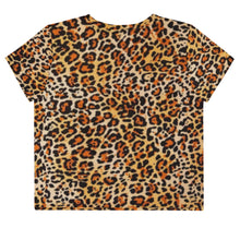 Maadish | Women’s Cheetah Crop Tee