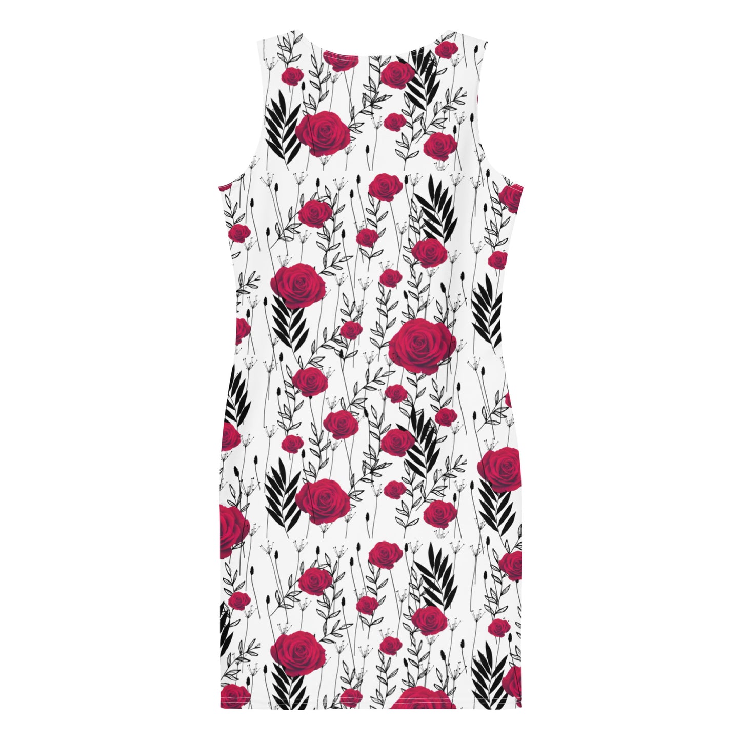 Maadish | Rose Floral Fitted Dress