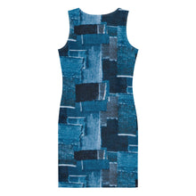 Maadish | Women’s Shades of Denim Fitted Dress
