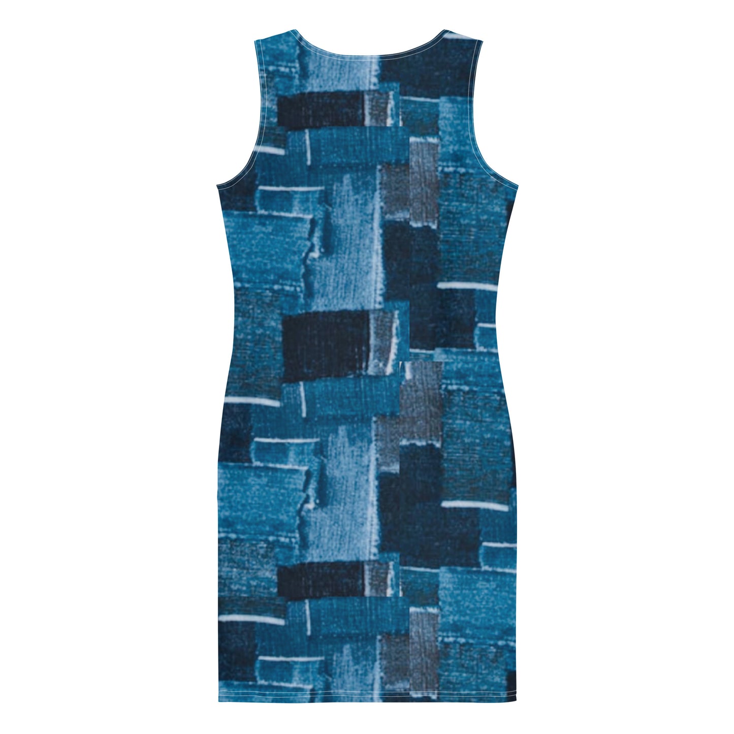 Maadish | Shades of Denim Fitted Dress