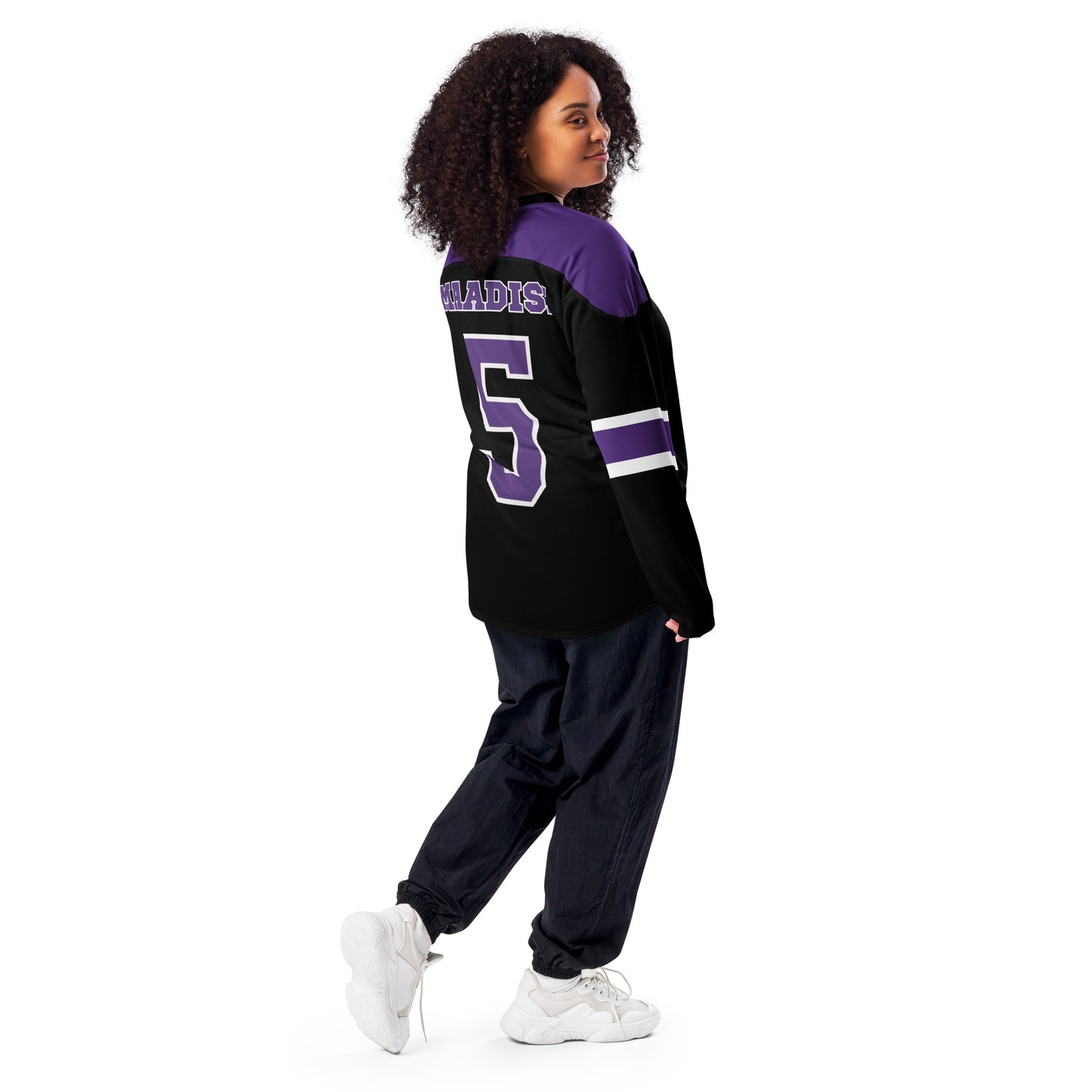 Maadish | Black Baltimore hockey jersey