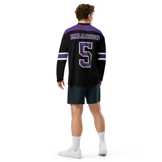 Maadish | Black Baltimore hockey jersey