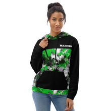 Maadish | Green Paint Camo Hoodie