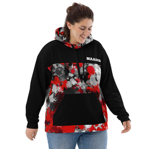 Maadish | Red Paint Camo Hoodie