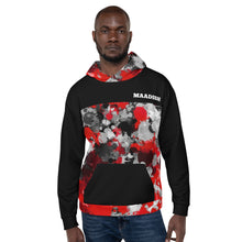 Maadish | Red Paint Camo Hoodie