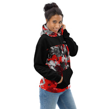 Maadish | Red Paint Camo Hoodie