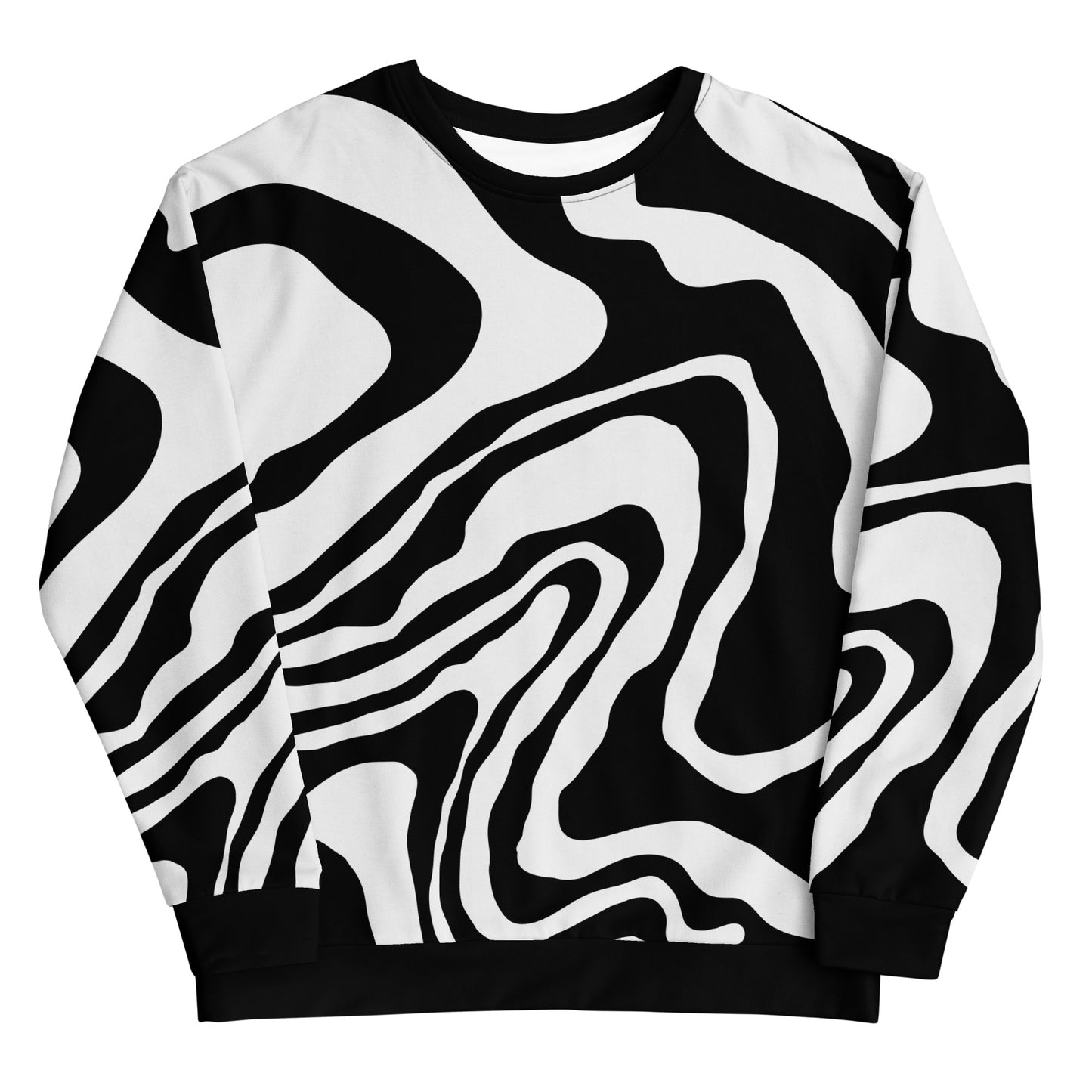 Maadish | Black x White Sweatshirt