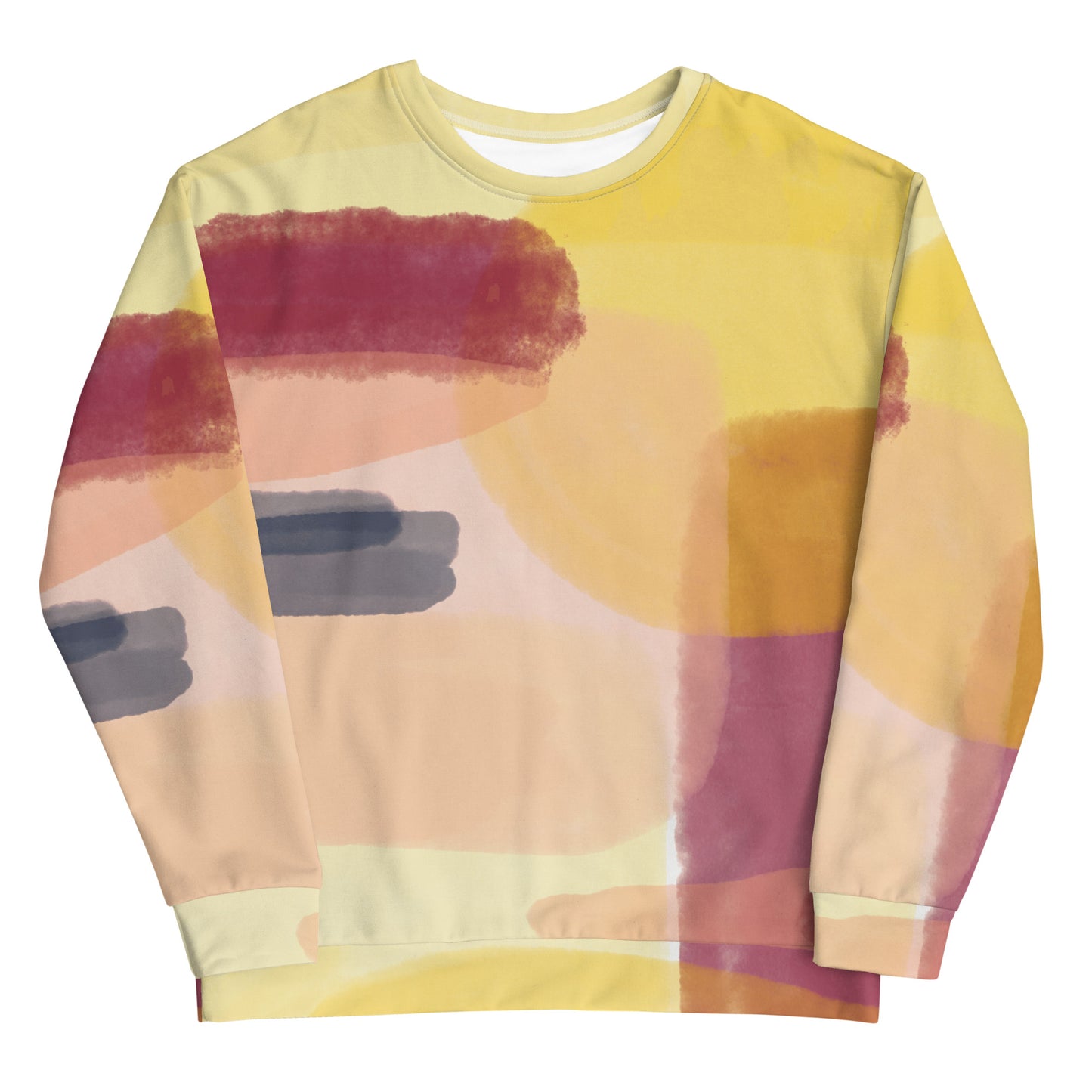 Maadish | Yellow x  Burgundy Sweatshirt