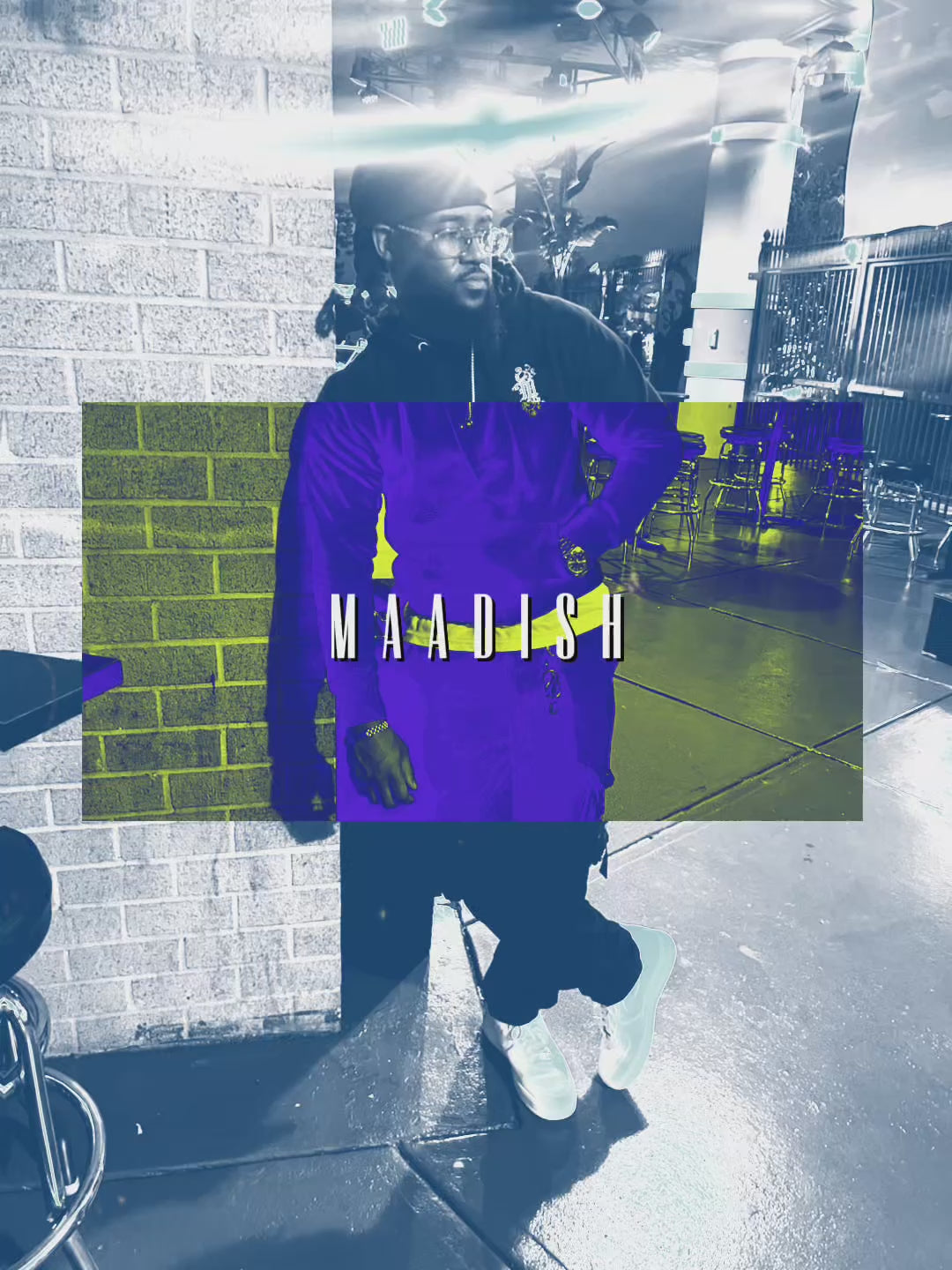 Load and play video in Gallery viewer, Maadish | Classic Hoodie w/ white logo (colors available)
