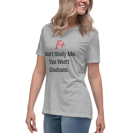 Load image into Gallery viewer, Maadish | Women&amp;#39;s Don&amp;#39;t Study Me T-Shirt
