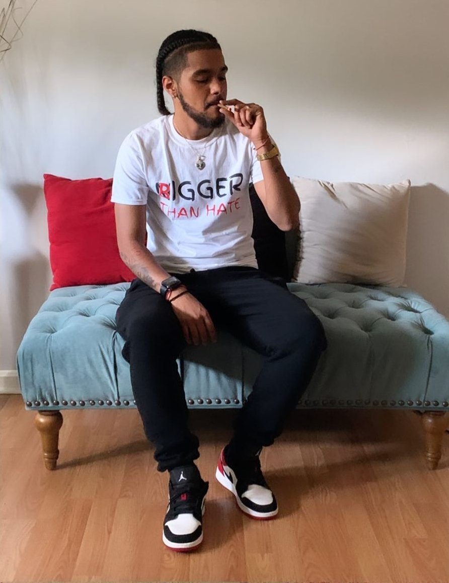 Maadish | Bigger Than Hate White T-Shirt