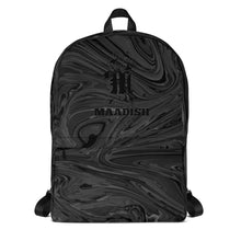 Maadish | Black Paint Backpack