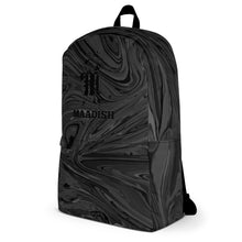 Maadish | Black Paint Backpack