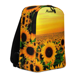 Maadish | Cute Sunflower Sunset Backpack For Girls