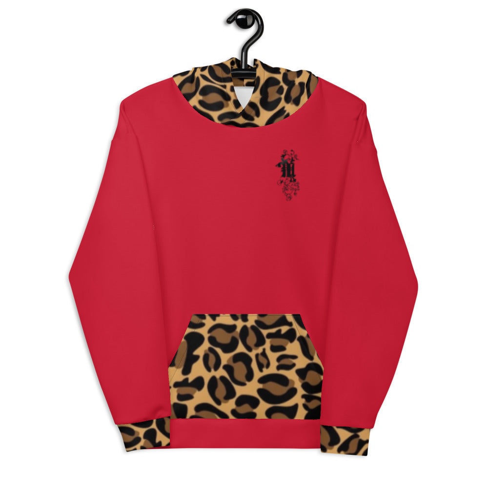 Maadish | Red Leopard Hoodie