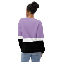 Maadish | Women’s Purple Multicolored Sweatshirt