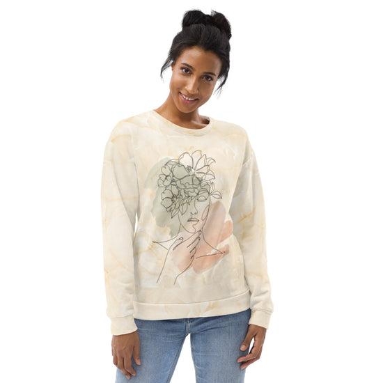 Maadish | Tan One Line Sweatshirt