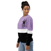 Maadish | Women’s Purple Multicolored Sweatshirt