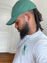 Maadish | White t-shirt w/green logo