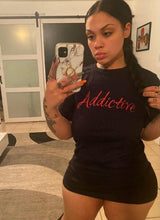Maadish | Addictive Black T-shirt