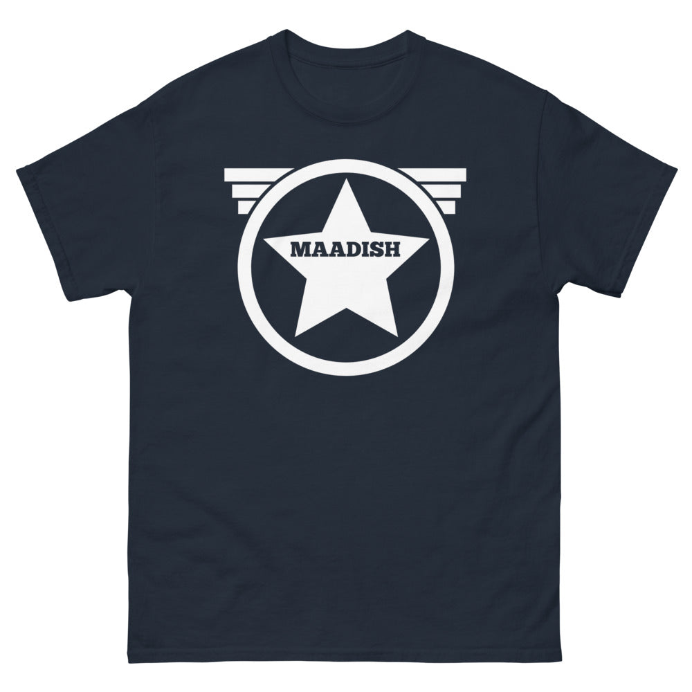 Maadish | Navy Blue Star Tee