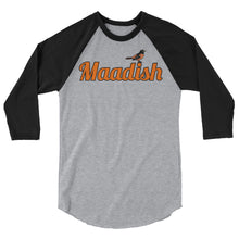 Maadish | Baseball T-shirt (grey|white)