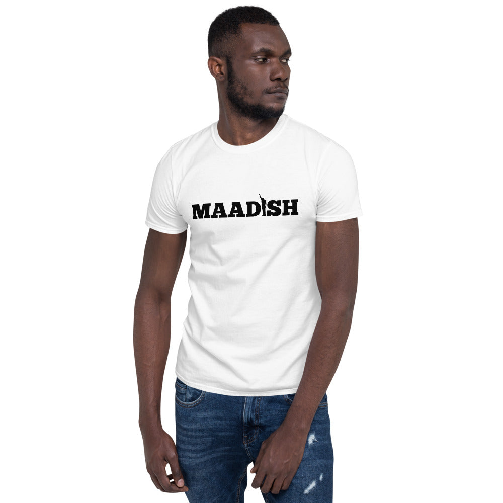 Maadish | Black Power T-Shirt (white|grey)