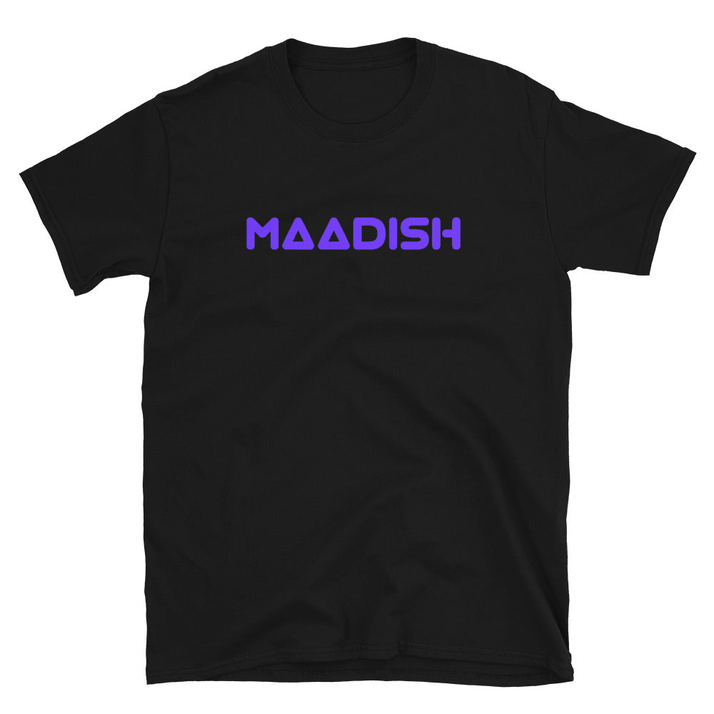 Load image into Gallery viewer, Maadish | Triangle Black Short-Sleeve T-Shirt
