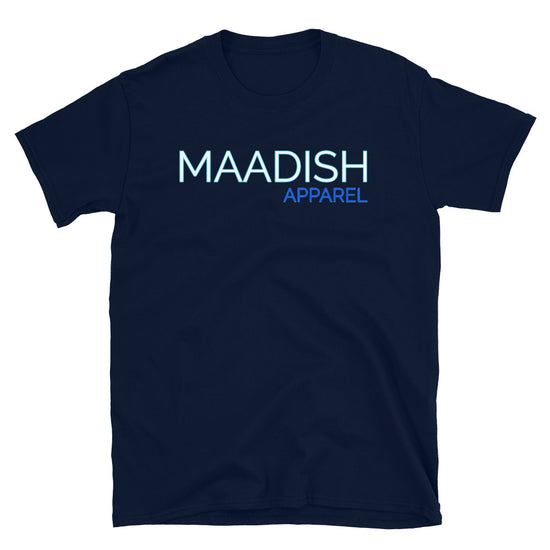Load image into Gallery viewer, Maadish | Navy Blue &amp;amp; Grey T-Shirt
